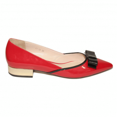 Paige Red Ballet Pumps