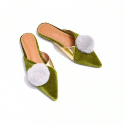 Elizabella Backless Slippers