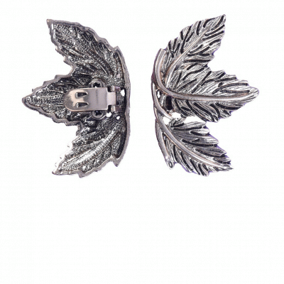 Delicate Metal Leaves Shoe Clip